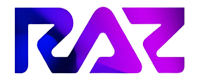 RAZ Vapes logo - TN9000 and DC25000 disposable vape brand by GeekVape